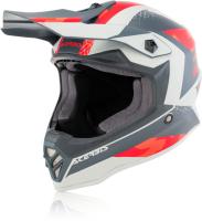 Acerbis Шлем детский Impact Steel Junior Red/Grey в Нижнем Новгороде