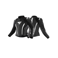Shima Куртка Кожаная женская Miura 2.0 Black/White в Нижнем Новгороде