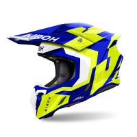 Airoh Шлем Twist 3 Dizzy Blue/Yellow Gloss в Нижнем Новгороде