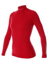 Brubeck Футболка женская дл.рукав Wool Merino 78% Малина в Нижнем Новгороде