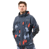 Dragonfly Мембранная куртка Quad 2.0 Man 2025 Grey - Orange Camo в Нижнем Новгороде