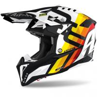 Airoh Мотошлем Aviator 3 Rainbow White Gloss в Нижнем Новгороде