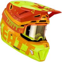Leatt Шлем кроссовый Kit Moto 7.5 V23 Citrus в Нижнем Новгороде