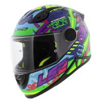 LS2 Мотошлем FF812 Kid Svent Blue Green в Нижнем Новгороде