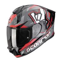 Scorpion Exo Мотошлем Exo-530 Air Rok Серый/Черный/Красный в Нижнем Новгороде