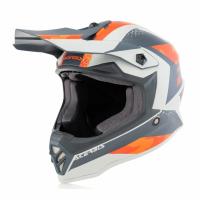 Acerbis Шлем детский Impact Steel Junior Orange/Grey в Нижнем Новгороде