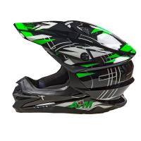 AiM Шлем кроссовый JK803S Green/Black в Нижнем Новгороде