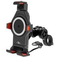 Extreme Style Мото держатель с беспроводной зарядкой anti-vibration R17W в Нижнем Новгороде