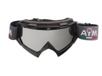 AiM Очки кроссовые (PRO) 157-100 Black Glossy в Нижнем Новгороде