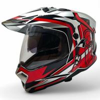 AIM Шлем кросс/эндуро JK802S Red/Grey/Black в Нижнем Новгороде