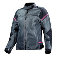 LS2 Мотокуртка женская Riva Lady черно-темно-серо-розовый в Нижнем Новгороде