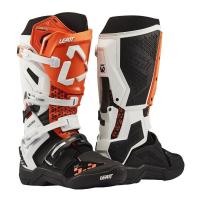 Leatt Мотоботы кроссовые 5.5 FlexLock Evo V27 White/Orange в Нижнем Новгороде