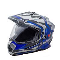 AIM Шлем кросс/эндуро JK802S Blue/Grey/Black в Нижнем Новгороде