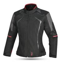 Dimox Мотокуртка текстиль Horizon Women Black/Red в Нижнем Новгороде