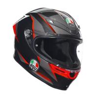 AGV Шлем K6 S 2206 Slashcut Black/Grey/Red в Нижнем Новгороде