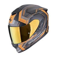 Scorpion Exo Мотошлем Exo-1400 Evo II Linart Черный Матовый/Оранжевый/Серый в Нижнем Новгороде