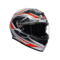 AGV Шлем K3 22.06 Space Matt White/Red Fluo в Нижнем Новгороде