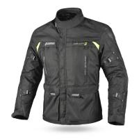 Dimox Мотокуртка текстиль Explorer Mens Touring Black/Yellow в Нижнем Новгороде