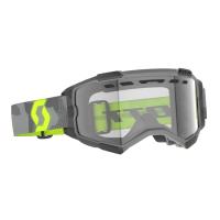 Scott Очки Fury Enduro light grey/neon yellow/clear в Нижнем Новгороде
