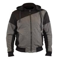 MCP Мотокуртка мужская Hoody серо-черный в Нижнем Новгороде