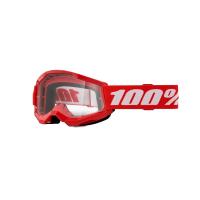 100% Очки подростковые Strata 2 Junior Red / Clear в Нижнем Новгороде