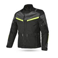 Dimox Мотокуртка текстиль Tour Tech Mens Black/Grey/Yellow в Нижнем Новгороде