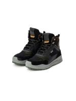Scout Мотоботинки мужские Sneaker Черный/Коричневый в Нижнем Новгороде