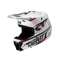 Leatt Шлем кроссовый детский Helmet Kit Moto 3.5 Jr V25 White в Нижнем Новгороде