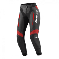 Shima Мотоштаны Кожаные женские Miura 2.0 Black/Red в Нижнем Новгороде