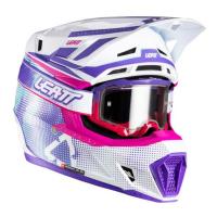 Leatt Шлем кроссовый  7.5 V26 Purple + очки Velocity 4.5 в Нижнем Новгороде
