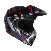 AGV Шлем AX9 E2206 V26 Steppa Carbon/Red/Blue в Нижнем Новгороде