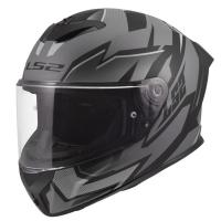 LS2 Мотошлем FF820 Rapid III Xtrem Black Grey в Нижнем Новгороде