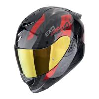 Scorpion Exo Мотошлем Exo-1400 Evo II Carbon Air Platted Карбон/Красный в Нижнем Новгороде