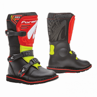 Forma Ботинки кроссовые детские Rock Black/Red/Yellowfluo в Нижнем Новгороде