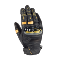 Bering Перчатки женские Lady Axel Black/Gold в Нижнем Новгороде