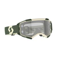 Scott Очки кроссовые Fury LS kaki green/light sensitive grey works в Нижнем Новгороде