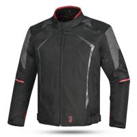 Dimox Мотокуртка текстиль Horizon Mens Black/Red в Нижнем Новгороде