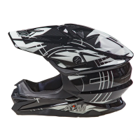AiM Шлем кроссовый JK803S White/Black в Нижнем Новгороде