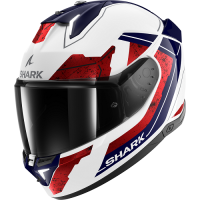 Shark Шлем Skwal i3 Rhad White/Chrome/Red в Нижнем Новгороде
