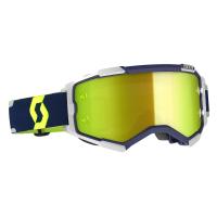 Scott Очки кроссовые Fury blue/grey yellow chrome works в Нижнем Новгороде