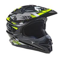 AiM Шлем кроссовый JK803S Yellow/Black в Нижнем Новгороде