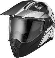 IXS Шлем IXS 208 2.0 Черно-Белый Матовый в Нижнем Новгороде
