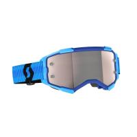 Scott Очки кроссовые Fury blue/black/silver chrome works в Нижнем Новгороде