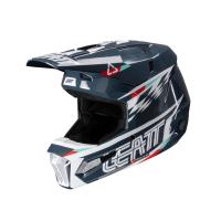 Leatt Шлем кроссовый Helmet Kit Moto 3.5 V25 Blue в Нижнем Новгороде