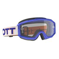 Scott Очки Split OTG white/blue clear works в Нижнем Новгороде