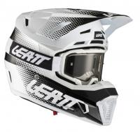 Leatt Шлем кроссовый Kit Moto 7.5 V22 White в Нижнем Новгороде
