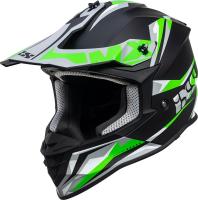 IXS шлем кроссовый 362 2.0 Черно-зеленый-белый в Нижнем Новгороде