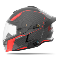 509 Шлем Delta V Carbon Commander с подогревом Racing Red в Нижнем Новгороде