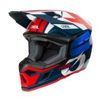 Oneal Кроссовый шлем 3Series Ride V.25 синий/белый в Нижнем Новгороде