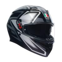 AGV Шлем K3 Compound Matt Black/Grey в Нижнем Новгороде